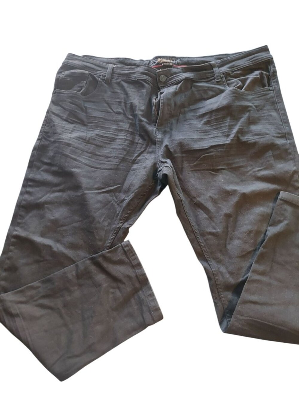 Cultura New York Mens Black Pants W46/L32 Cotton Blend 1521
